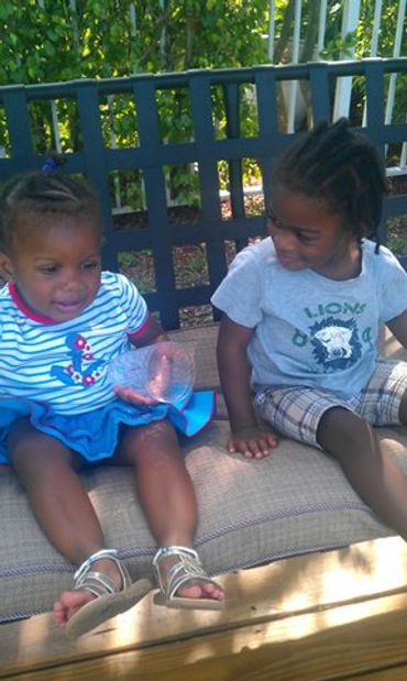 Yao and Kanadi at a Wawa Aba Wellness community gathering